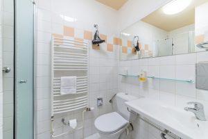 Koupelna Komfort jednolůžkový pokoj