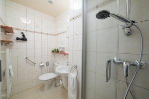 Koupelna dvoulůžkový pokoj Standard